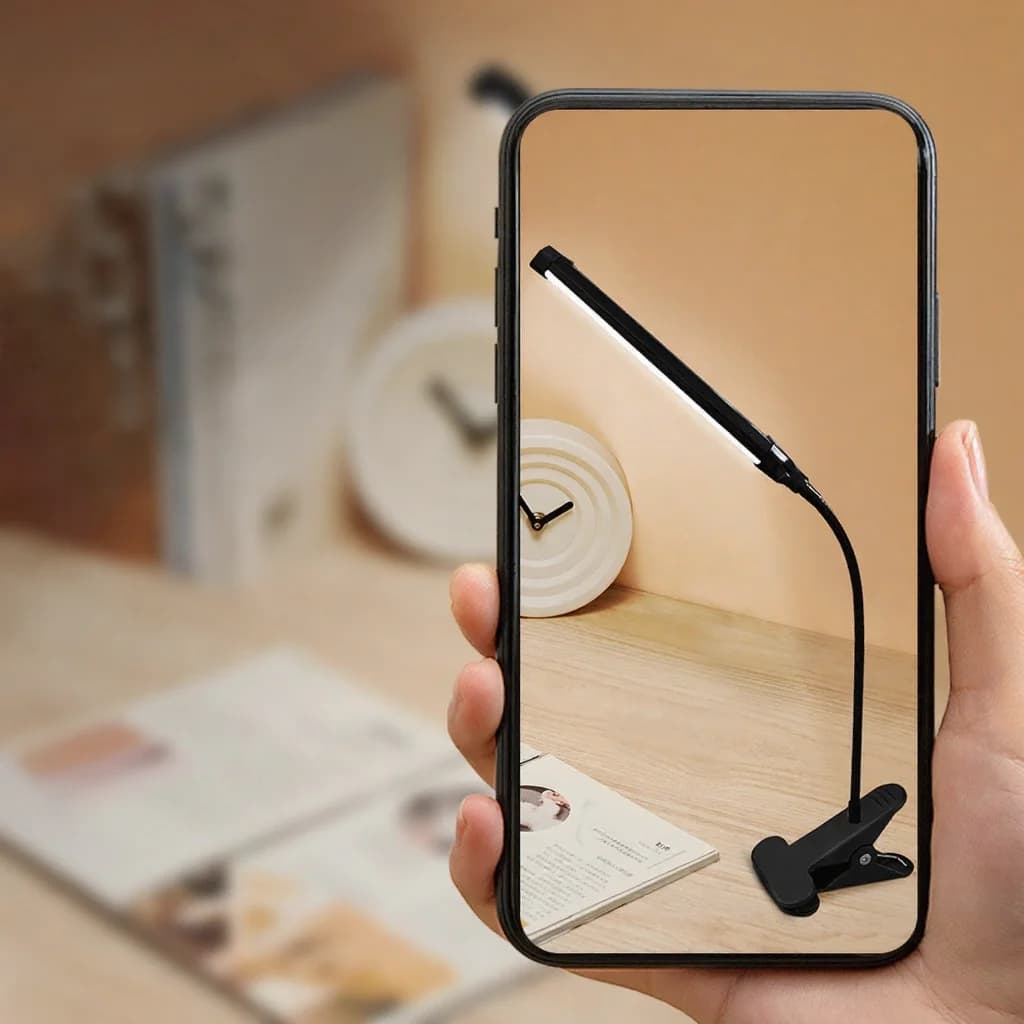 Lampu Meja Klip LED USB untuk Membaca dan Belajar