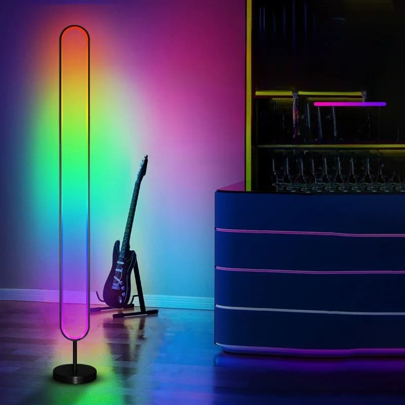 Lampu Atmosfera LED RGB Diaktifkan Bunyi dengan Kawalan Apl