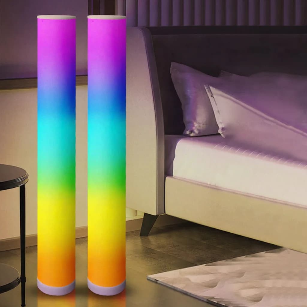 Lampu Lantai RGB dengan Alat Kawalan Jauh dan Aplikasi untuk Bilik Permainan
