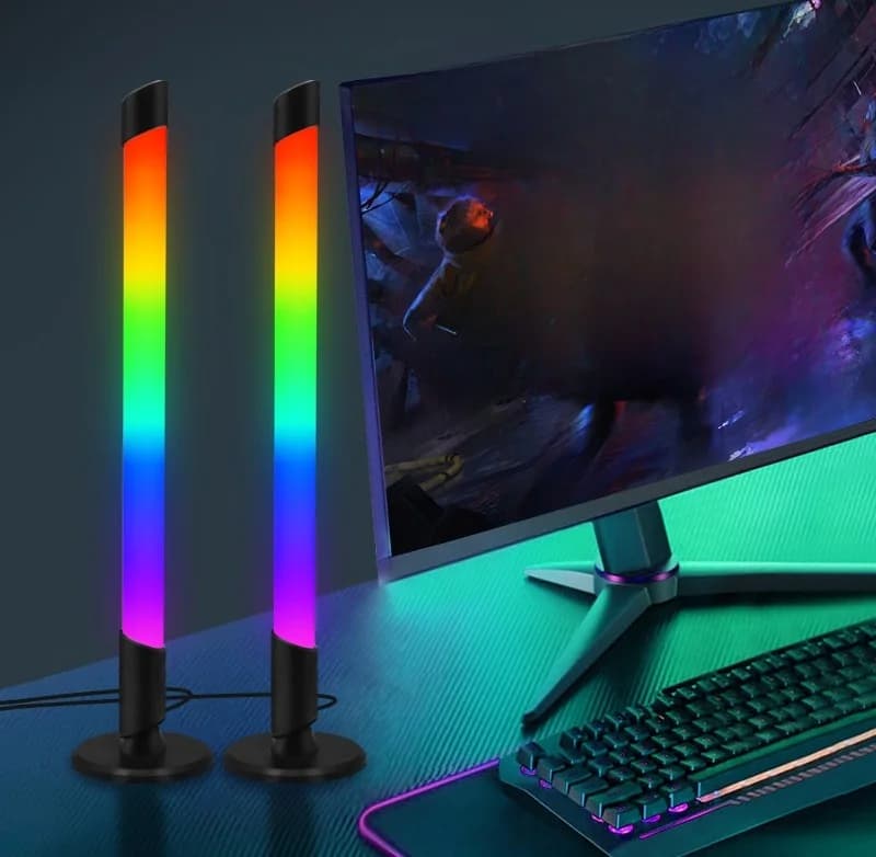 Lampu Suasana RGB Penyegerakan Muzik USB untuk Permainan Desktop