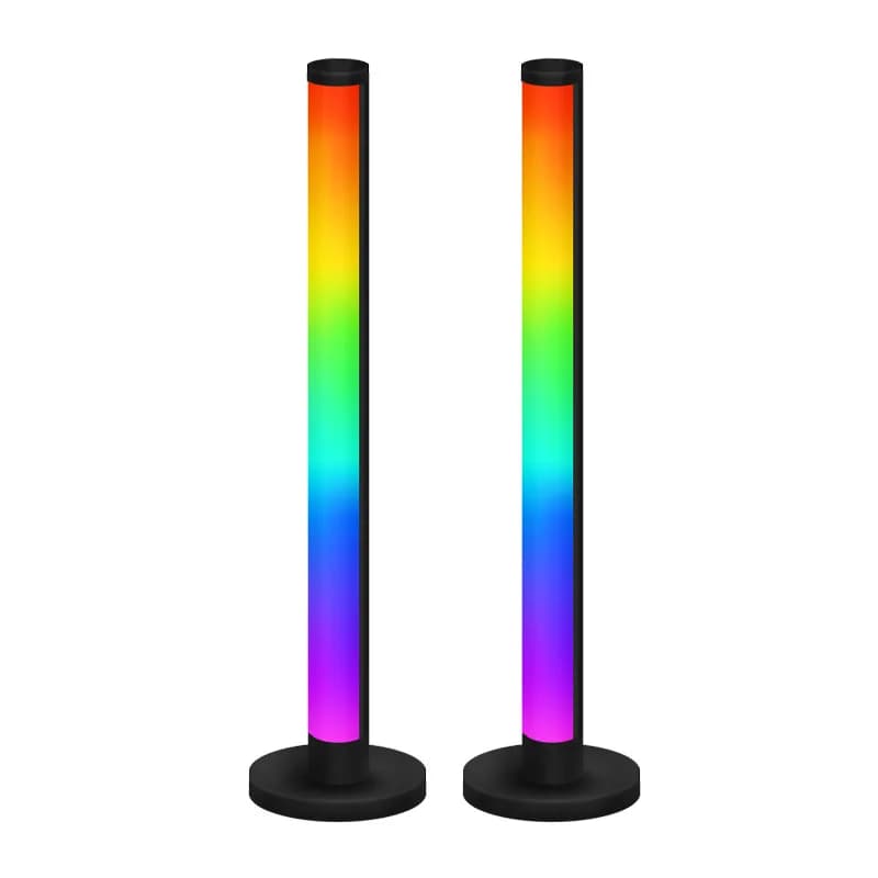 Lampu Meja LED RGB Responsif Bunyi dengan Kawalan Apl
